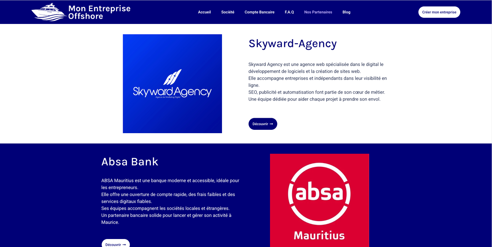 Mon Entreprise Offshore