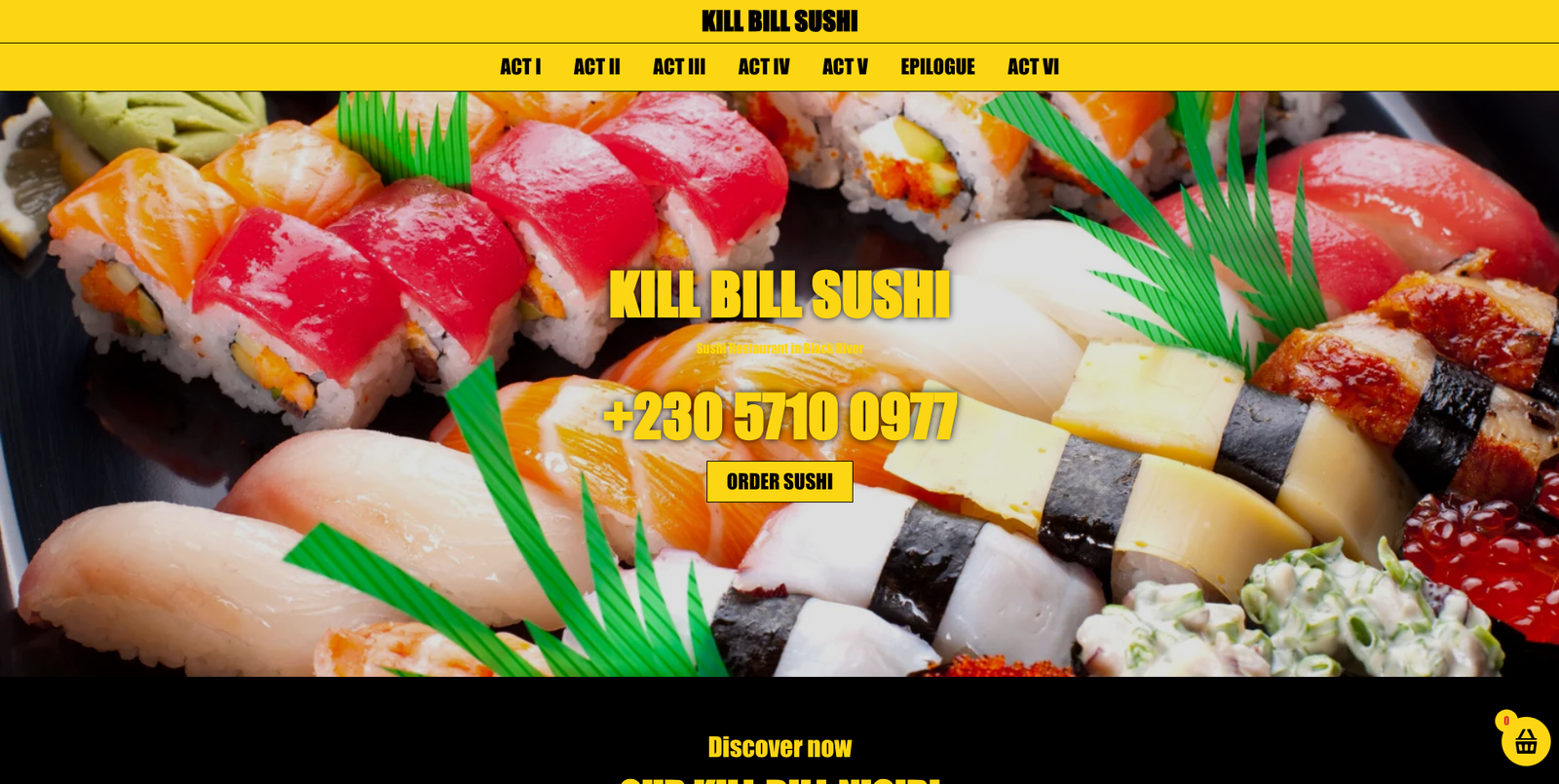 KILL BILL SUSHI