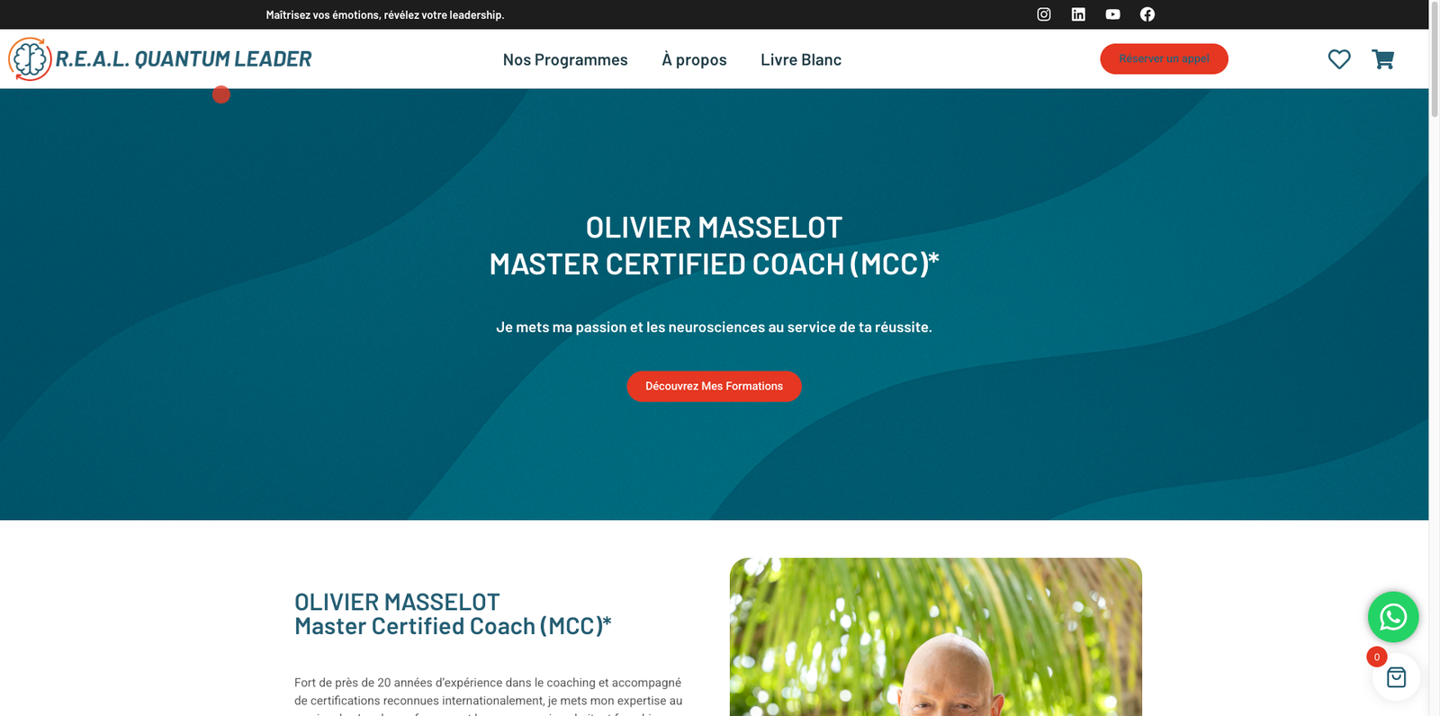 The Real Quantum Leader