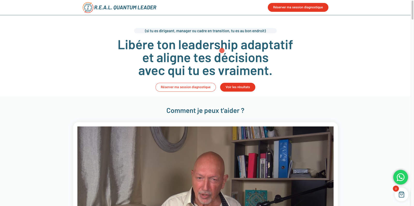 The Real Quantum Leader