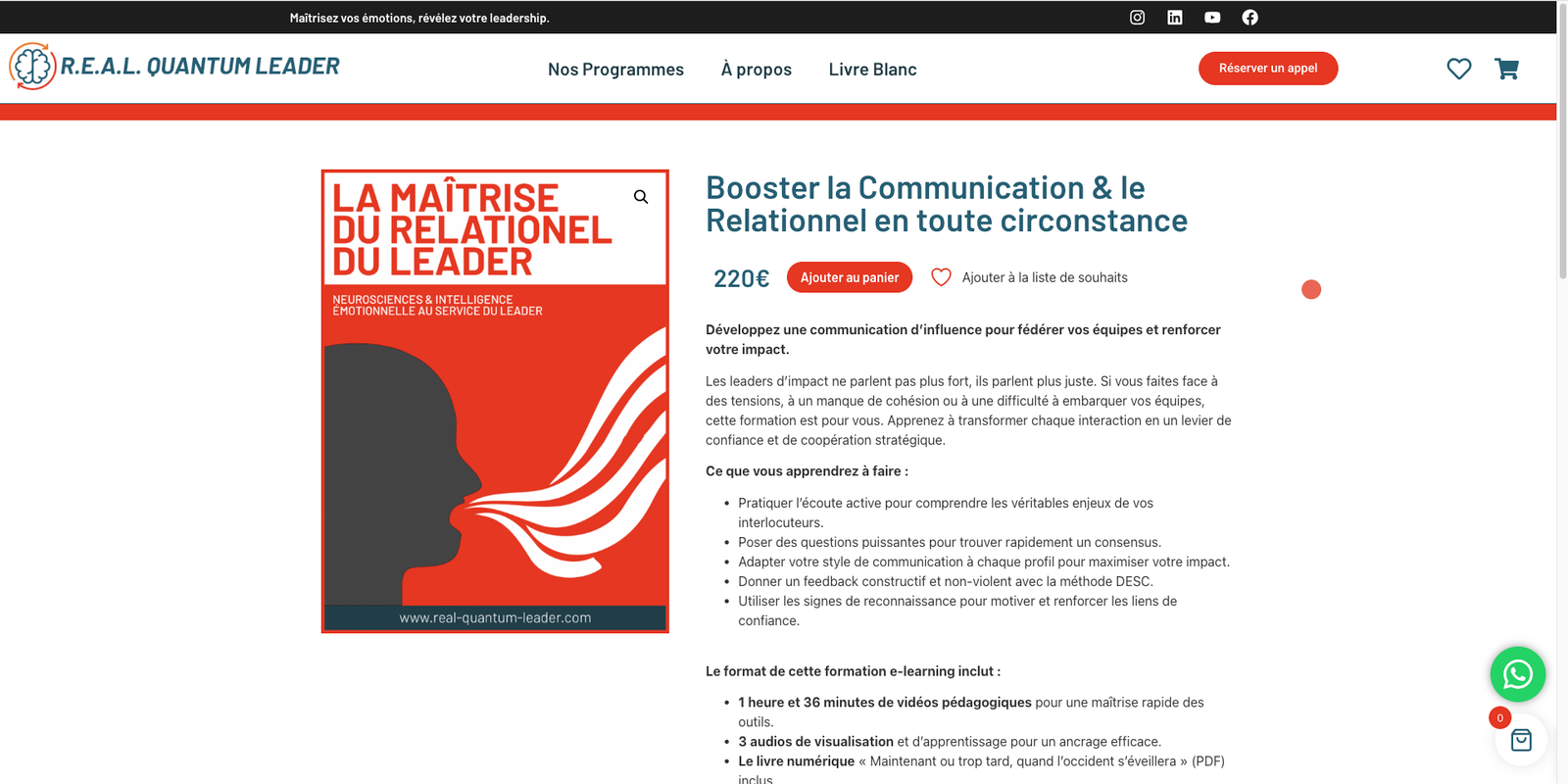 The Real Quantum Leader