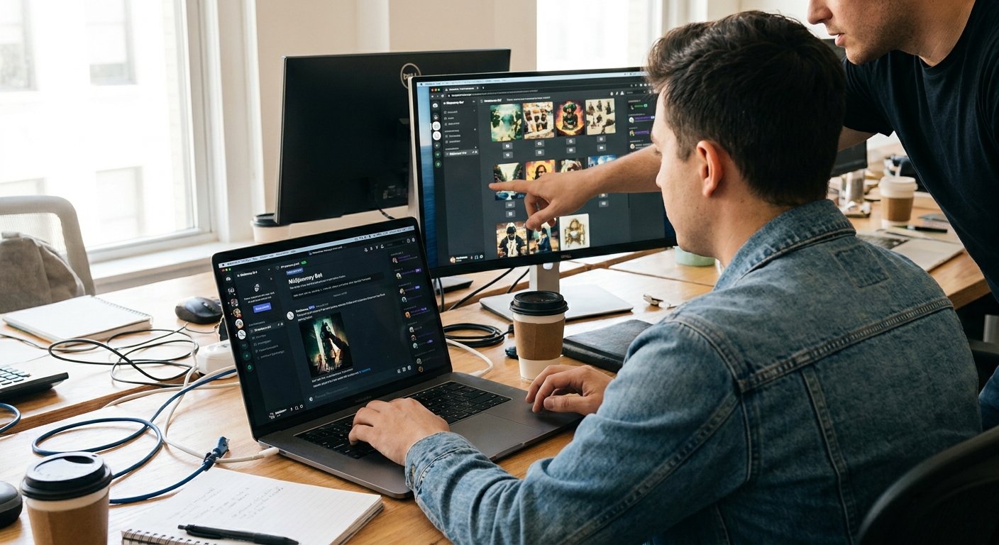 Comment utiliser Midjourney pour la création de visuels IA : utiliser midjourney