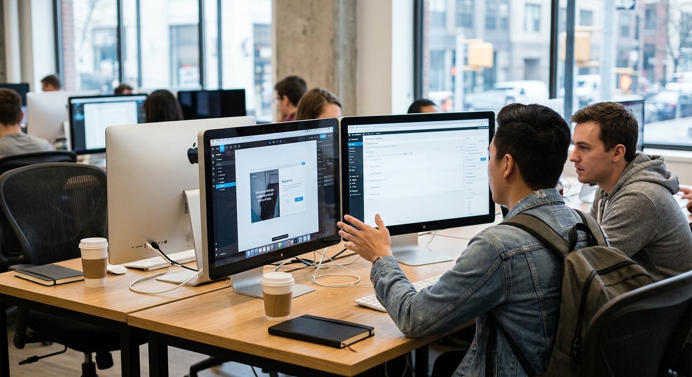 Framer vs WordPress : Créer un site sans code, le guide ultime : créer site agence digitale sans développeur