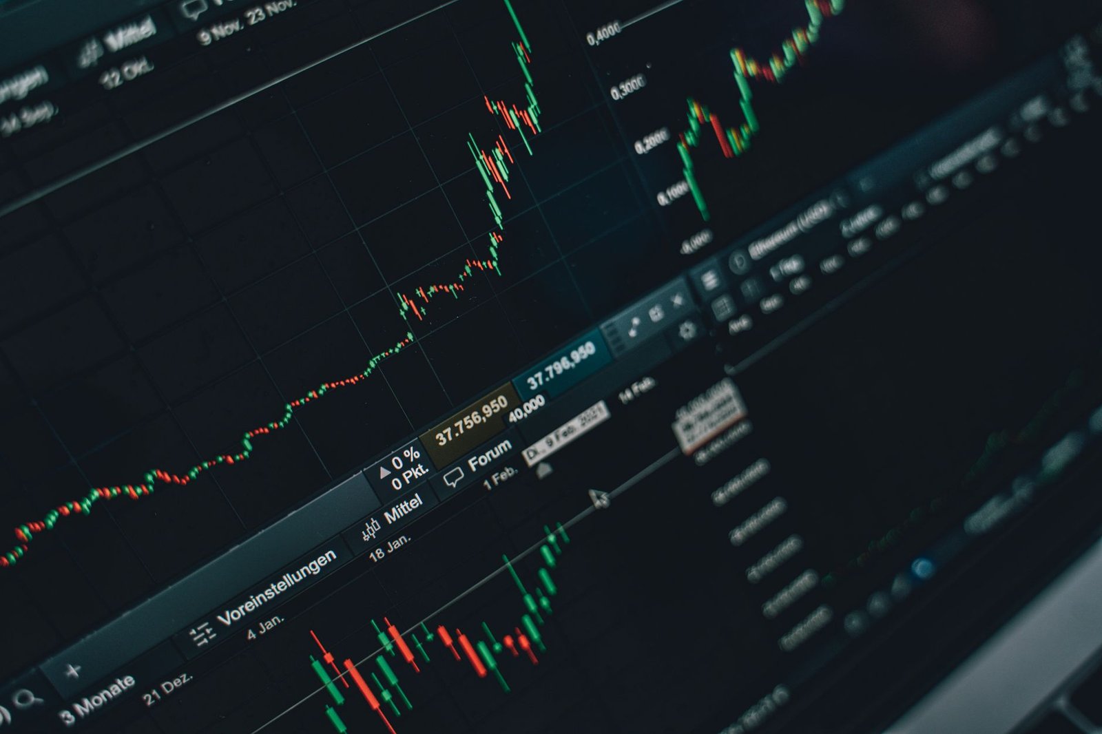 Graphique montrant la croissance du marché de l'IA et les opportunités d'investissement.