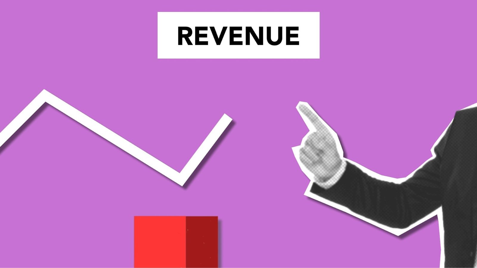 Graphique de revenus et de coûts pour une plateforme de covoiturage