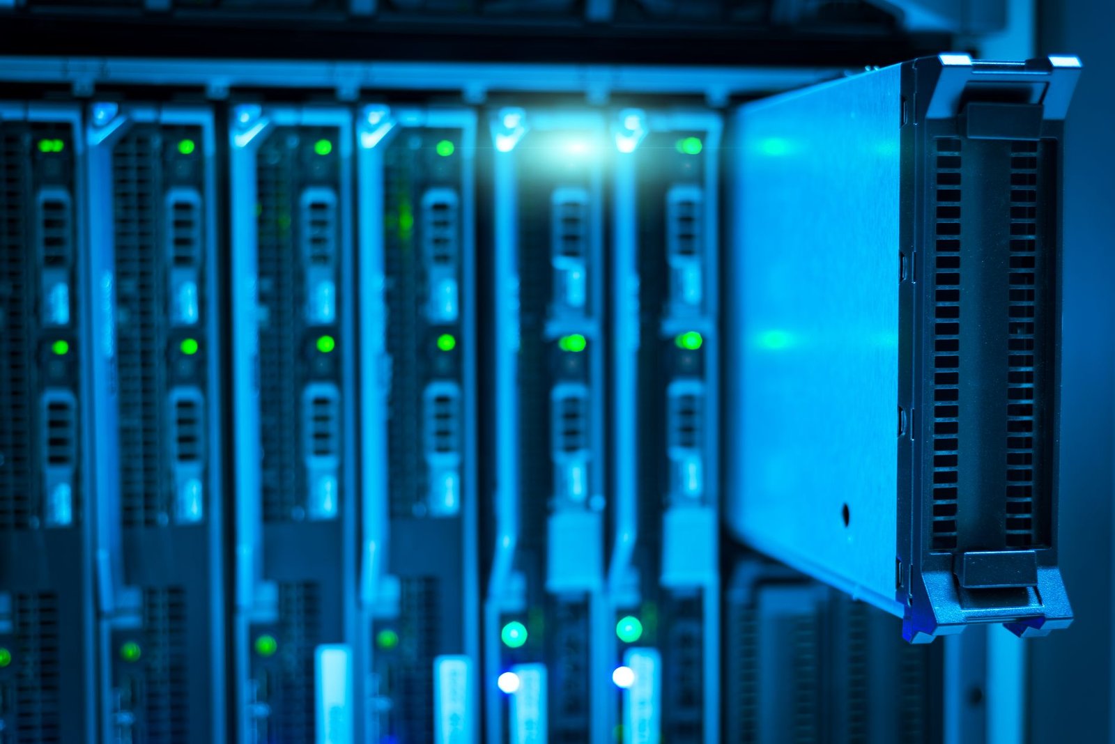 Serveurs cloud gérant un grand volume de données de streaming