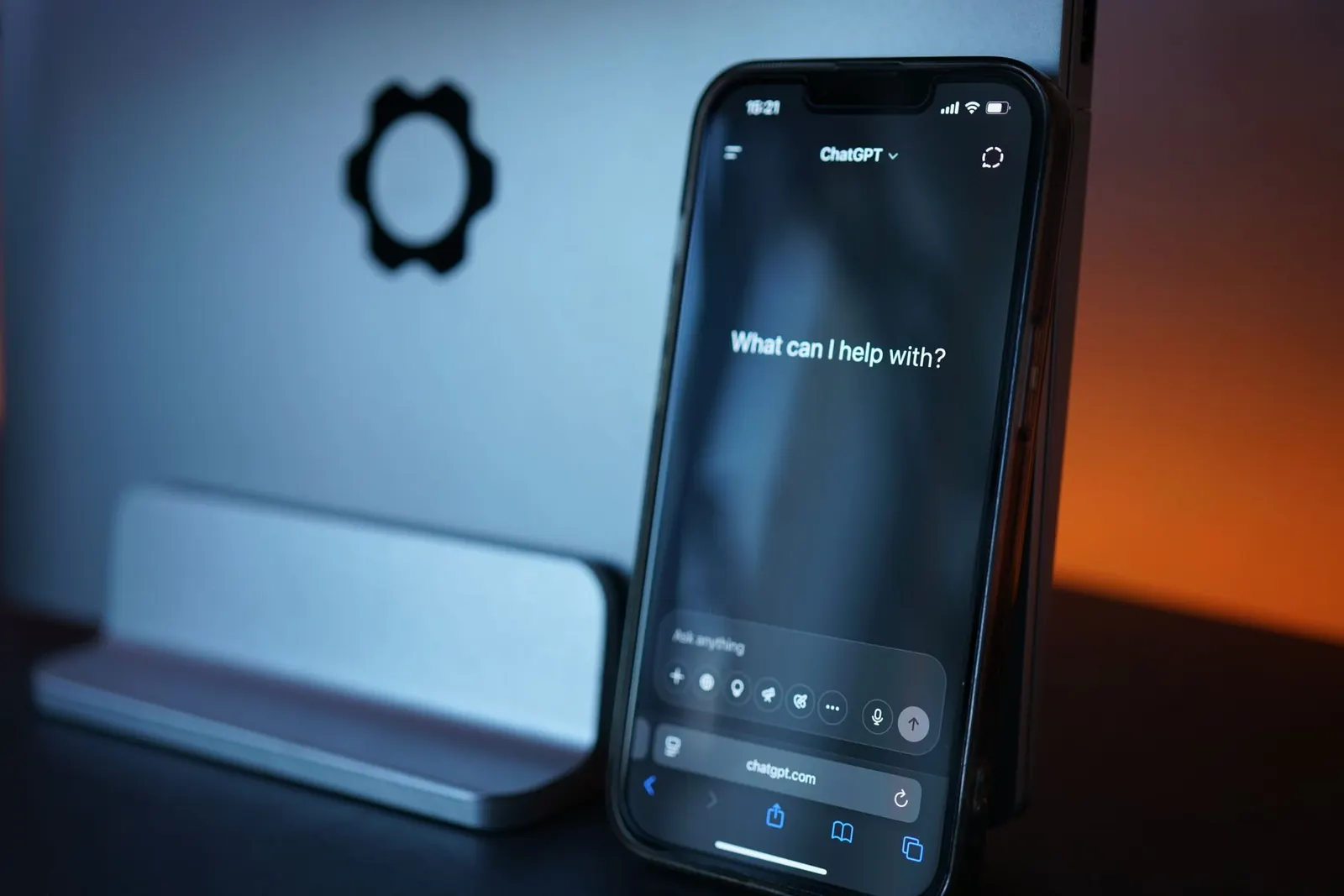 Example of a text and visual ad integrated into a ChatGPT conversation
