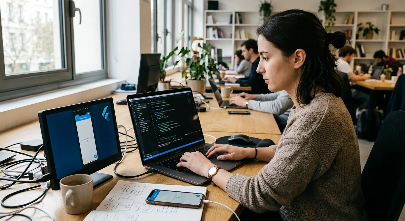 Créer une application mobile avec Flutter : le guide du débutant : tuto flutter