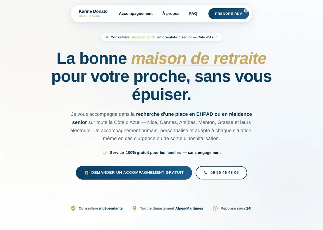 Karine Donato website