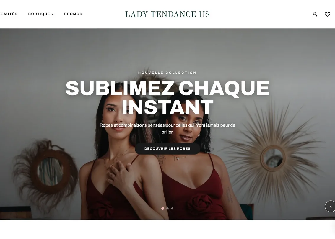 Lady Tendance online store