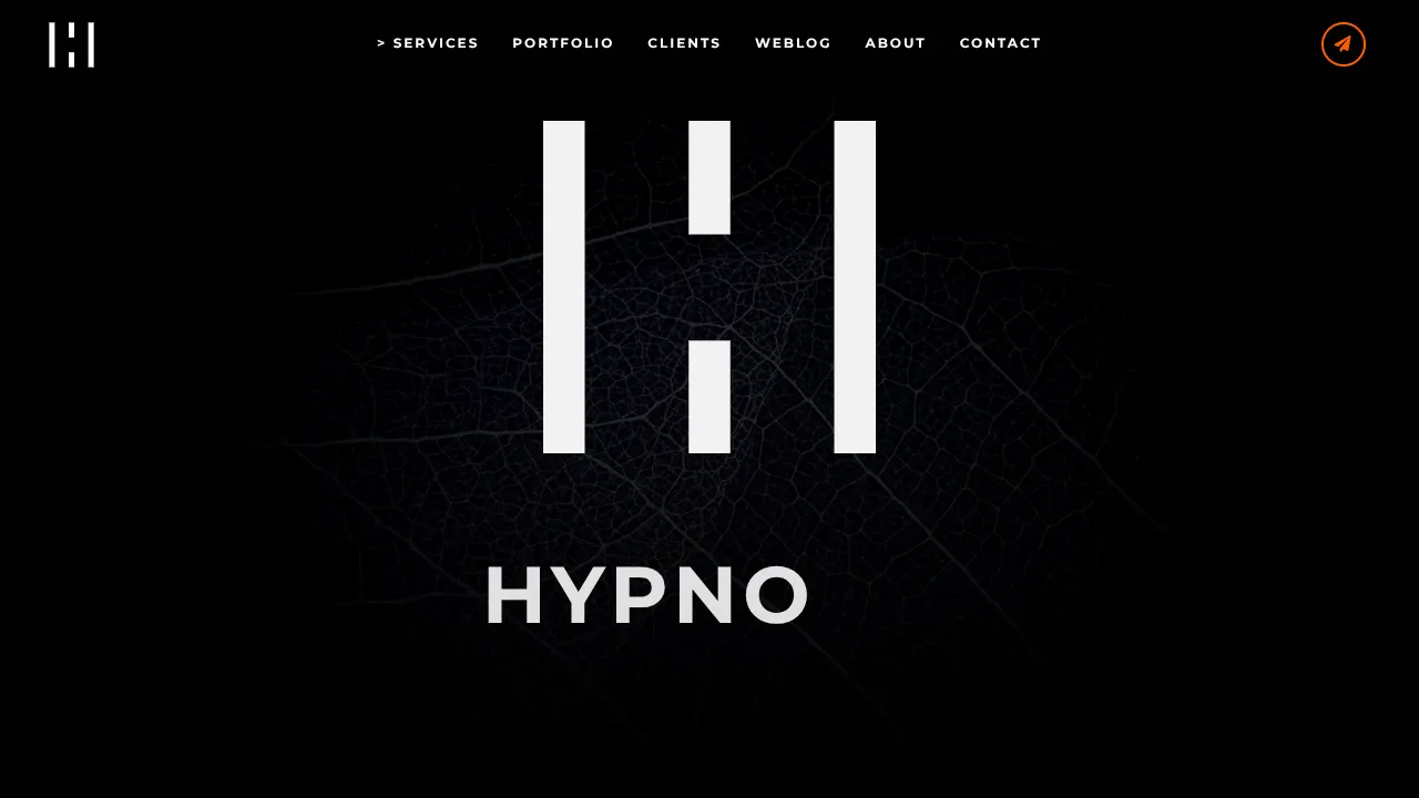 Page d'accueil du site de Hypno.luxo
