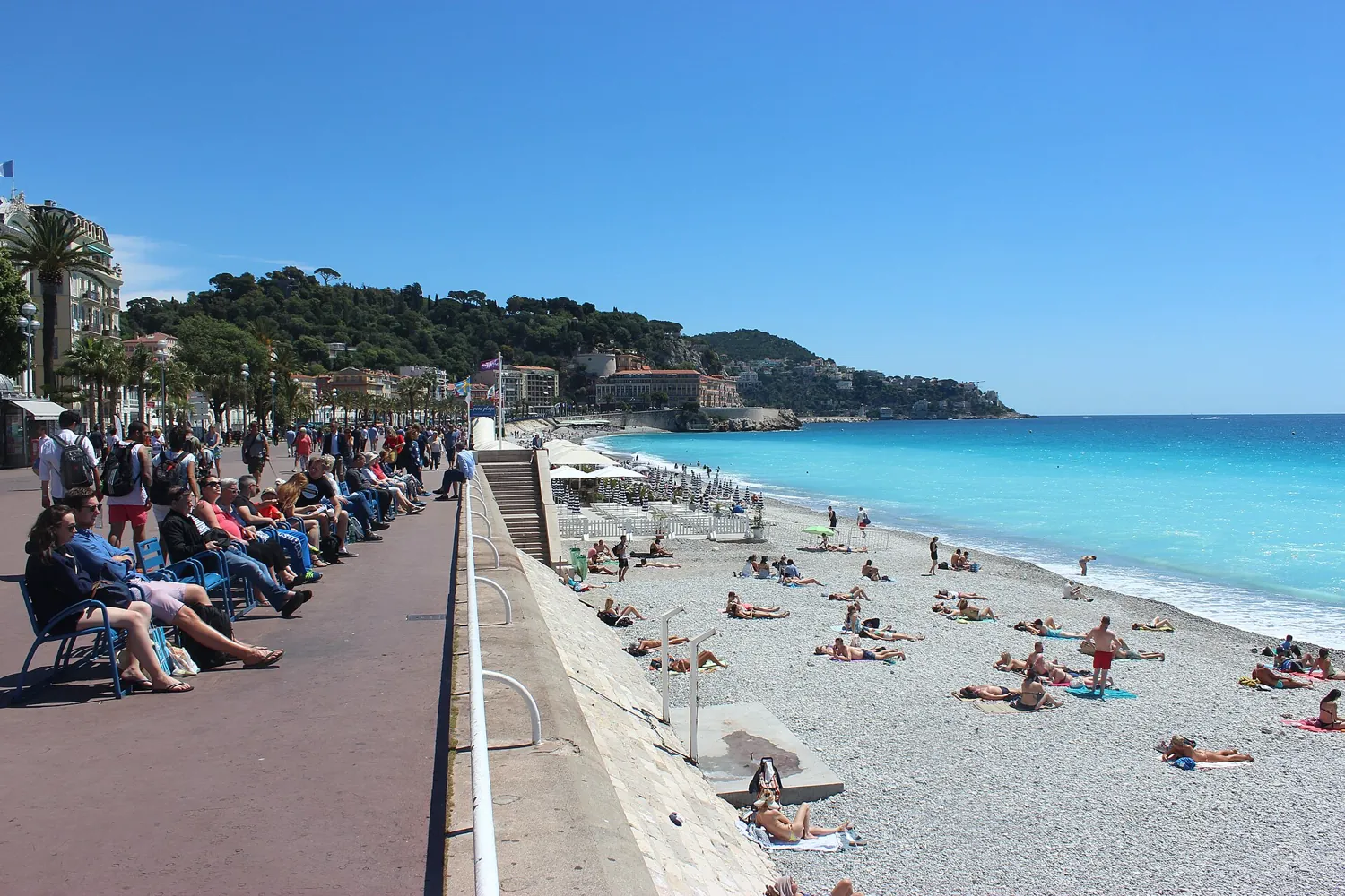 Promenade des Anglais à Nice