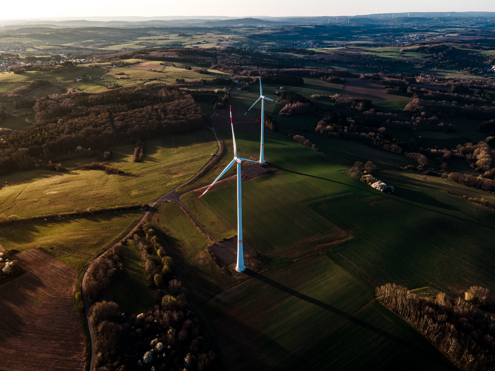 Graphique montrant la réduction des émissions de CO2 grâce à un hébergement vert