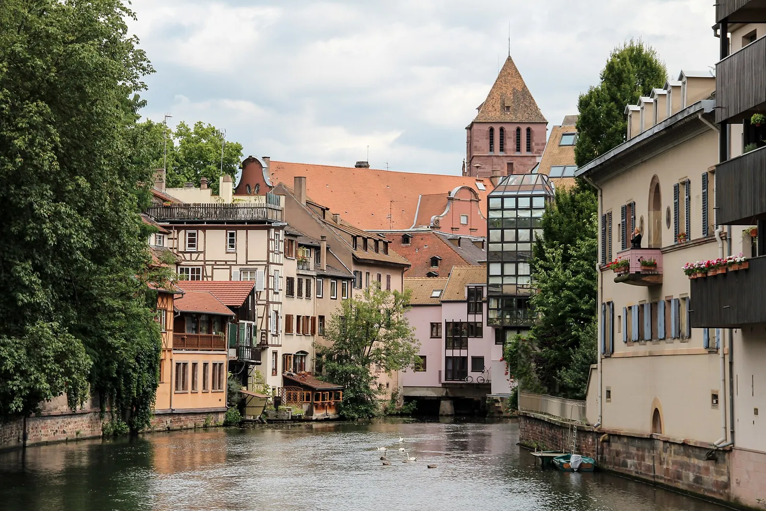 Canal de la Petite France à Strasbourg